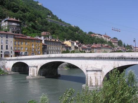 Pont Marius-Gontard (pont-route), Grenoble, Isère