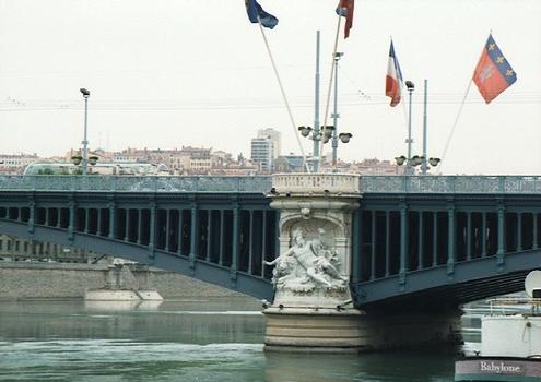 Pont Lafayette (pont-route), Lyon, Rhône