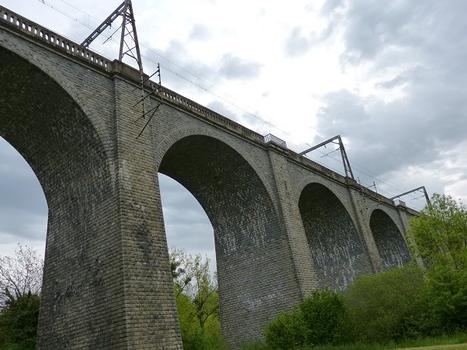 Viaduc ferroviere, Le Vigen,  45°45'16.41"N    1°17'26.03"E, Haute Vienne