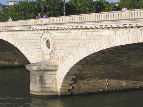 Pont Louis Philippe (pont-route), Paris, Seine