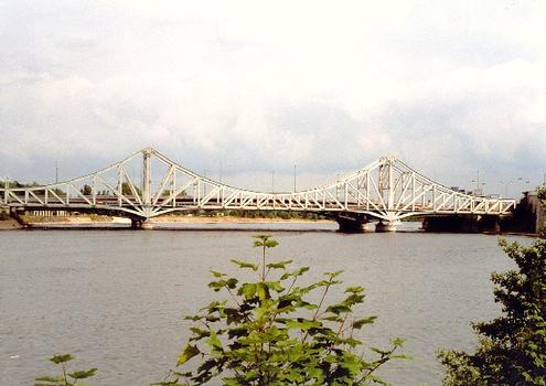 Pont de la Mulatiére (pont-rail), Lyon, Rhône