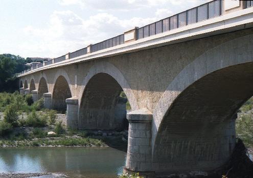 Pont de la Durance (pont-route), Oraison, Vaucluse