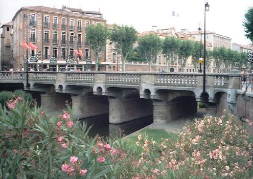 Bridge across the Basse in Perpignan