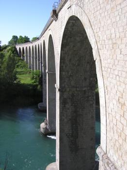 Eisenbahnbrücke Sisteron
