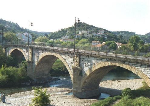Pont de Rochebelle (pont-route), Alès, Gard