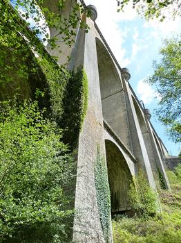 Viaduc ferrovière de Rocherolles, Bersac sur Rivalier, Haute-Vienne