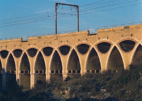 Viaduc Saint Leger (pont-rail), Saint Chamas, Bouches du Rhône