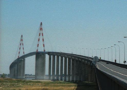Pont de L'Atlantique (pont autoroutier), Saint Nazaire, Loire Atlantique