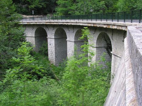 Pont Saint Pierre (pont-route), Saint Pierre de Chartreuse, Isère