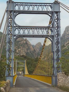 Hängebrücke Tarassac