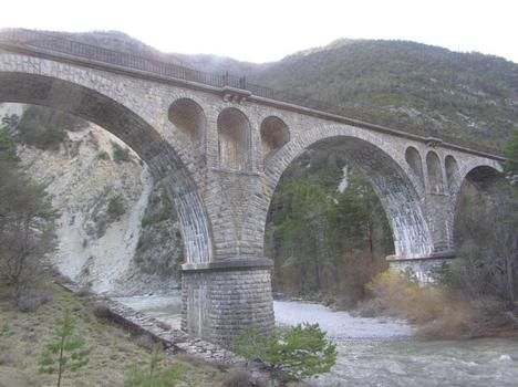 Thorame Haute gare (pont-rail), Alpes de Haute Provence