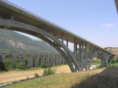 Viaduc du Crozet (pont autoroutier), Vif, Isère
