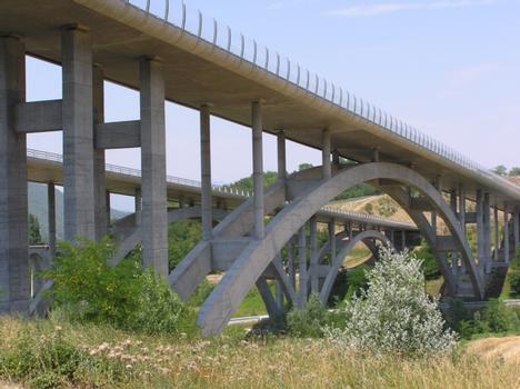 Viaduc du Crozet (pont autoroutier), Vif, Isère