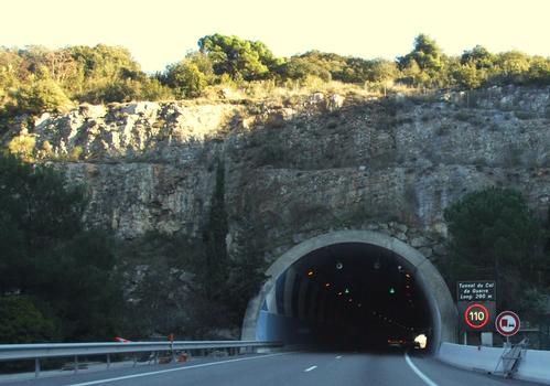 Autoroute A8 - Tunnel du Col de Guerre