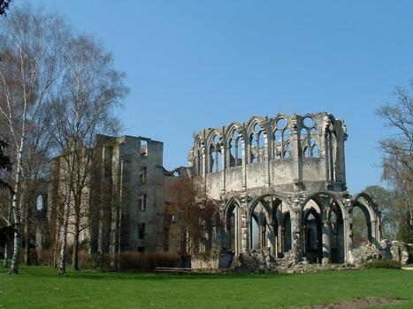 Abbaye Notre-Dame-de-l'Assomption - Vestiges de l'abbatiale vus du chevet