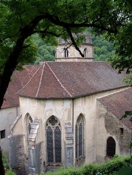 Abbaye de Beaume-les-Messieurs - Chevet de l'abbatiale