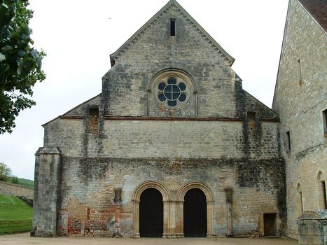 Abbaye de Norlac - L'église - Façade occidentale