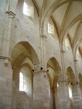 Abbaye de Norlac - L'église - Vaisseau central - Elévation