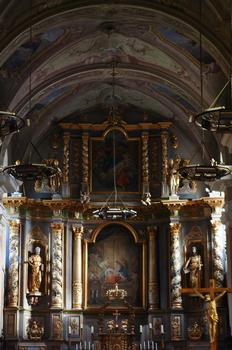 Aime - Eglise de la Nativité-de-Notre-Dame - Rétable du maître-autel