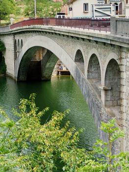 D936 - Pont de Thoirette sur l'Ain