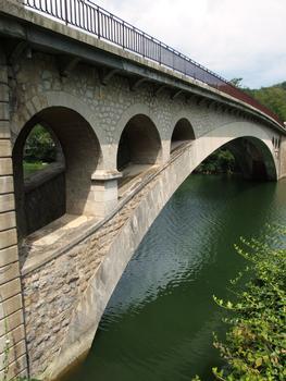 D936 - Pont de Thoirette sur l'Ain