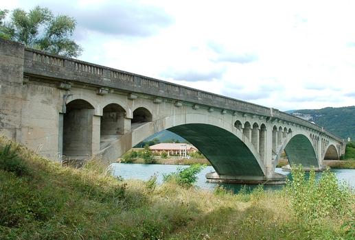 Pont de Briord sur le Rhône