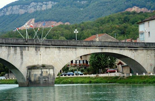 Sault-Brénaz - Pont sur le Rhône