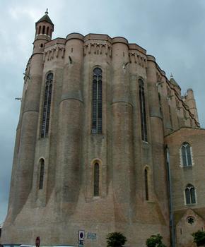Cathédrale Sainte-Cécile d'Albi.Chevet
