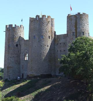Château de Bourbon-l'Archambault - Les trois tours du Nord