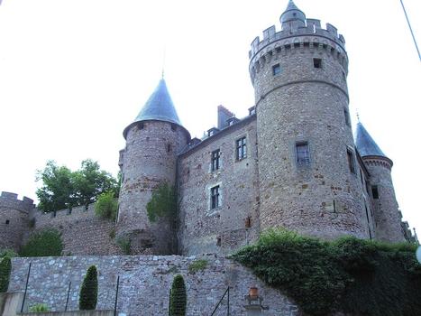 Château de Lapalisse - Côté nord-ouest