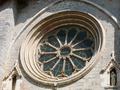 Digne-les-Bains - Cathédrale Notre-Dame-du-Bourg - Rose