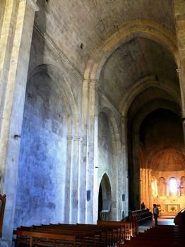 Monastère Notre-Dame de Ganagobie - Eglise - Nef - Elévation