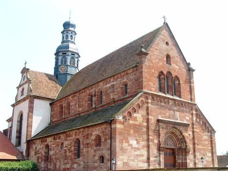 Altorf - Eglise Saint-Cyriaque - Ensemble côté Nord