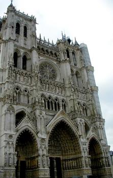 Cathédrale Notre-Dame d'Amiens.Façade occidentale