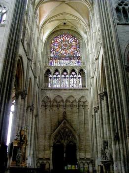 Cathédrale Notre-Dame d'Amiens.Bras sud du transept