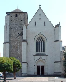 Angers - Eglise Saint-Serge (ancienne abbatiale) - Façade occidentale