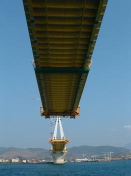 Pont de Rion-AntirionEnsemble en septembre 2003