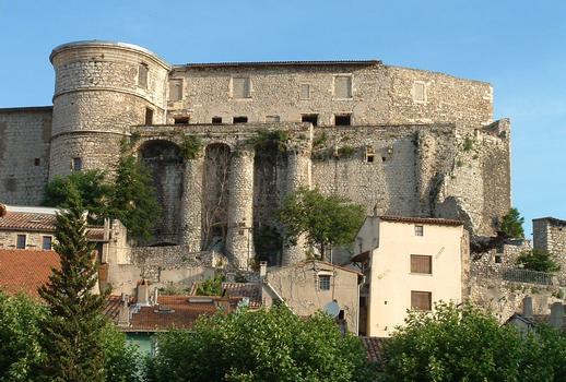 Château de La Voulte-sur-Rhône - Etat du château avant restauration