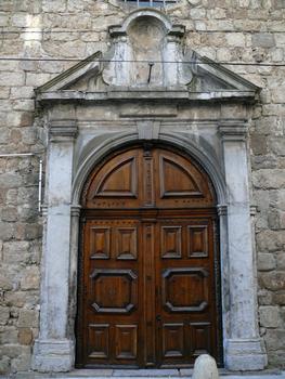 Annonay - Couvent Sainte-Marie - Porte de la chapelle