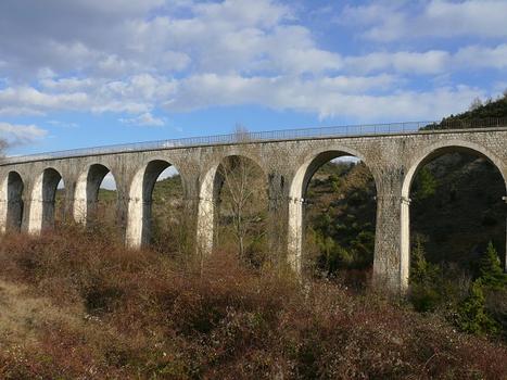 Ligne de chemin de fer Alès - Bessèges - Vogüé - Le Teil - Lalevade-d'Ardèche - Largentière - Viaduc des Louanes
