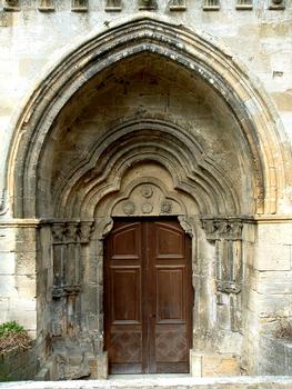 Mouzon - Abbaye Notre-Dame - Abbatiale - Porte latérale