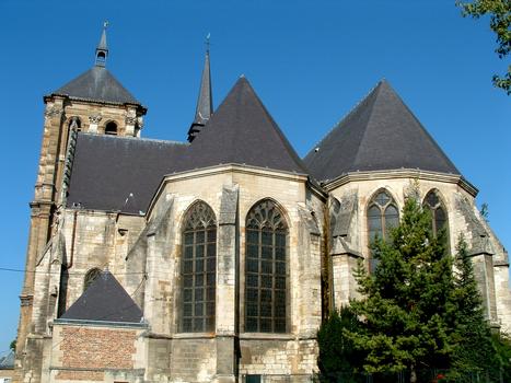 Rethel - Eglise Saint-Nicolas - Chevet