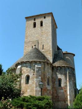 Eglise Sainte-Marie, Aubiac.Chevet