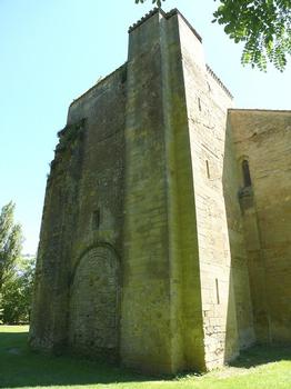 Abbaye de Saint-Papoul (abbaye Saint-Pierre puis Saint-Papoul, cathédrale) - Eglise - Porche