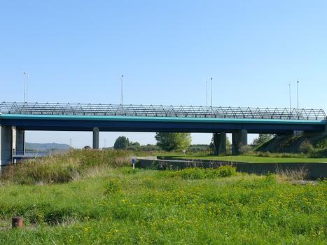 Autoroute A29 - Pont sur le canal de Tancarville - Viaduc d'accès rive gauche