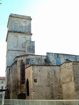 Avignon - Collégiale Saint-Agricol - Chevet et clocher