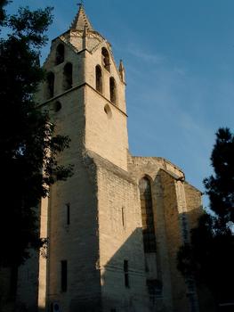 Avignon - Collégiale Saint-Didier, place Saint-Didier - Clocher et abside