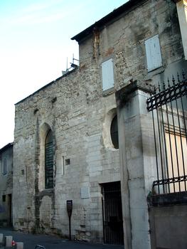 Avignon - Couvent Sainte-Claire, rue du Roi-René - Vestiges de l'église