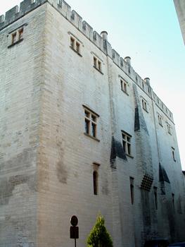 Avignon - Livrée Ceccano (bibliothèque municipale), 2 bis rue Laboureur - Façade ouest