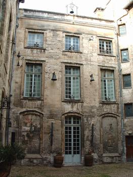 Avignon - Palais du Roure - Façade sur cour
